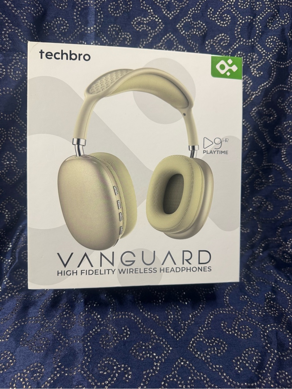 Vanguard High Fidelity Wireless Headphones - Gold